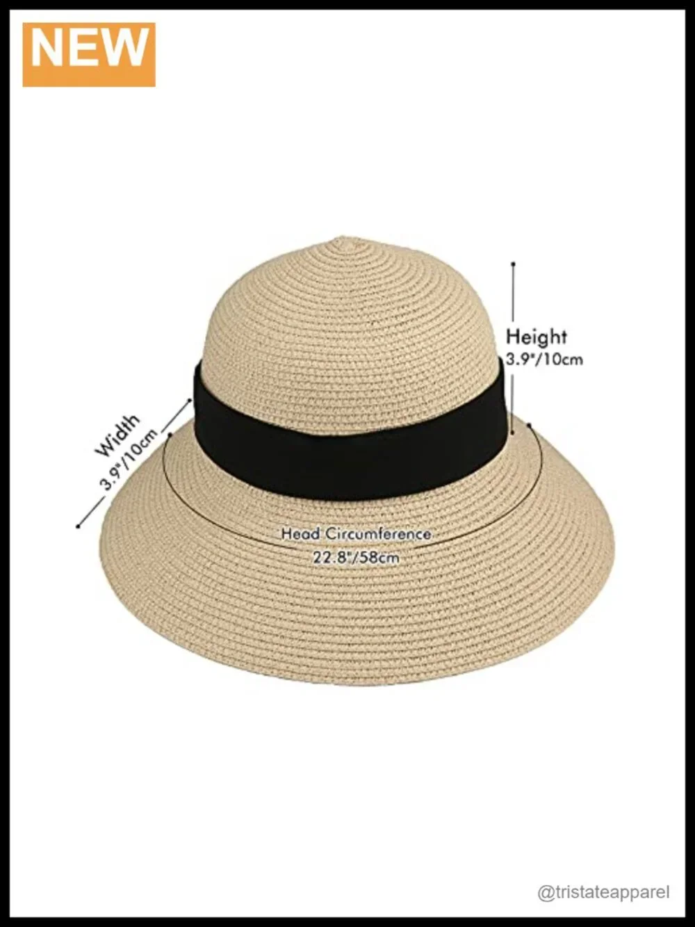 Women's Straw Sun Hat Wide Brim Foldable Panama Roll up Cap UPF50+